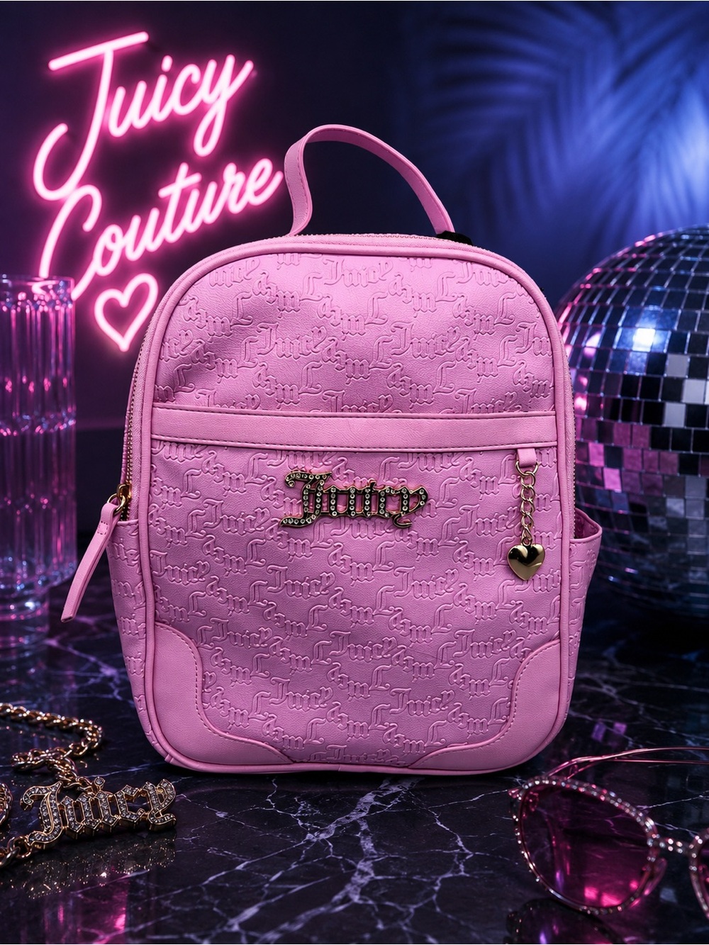Juicy couture heartless backpack